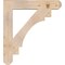 Ekena Millwork Merced Craftsman Smooth Bracket, Douglas Fir, 5 1/2"W x 36"D x 40"H BKT06X36X40MRC04SDF - alternate 4